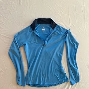 Nike Women's Light Blue Long athletic top